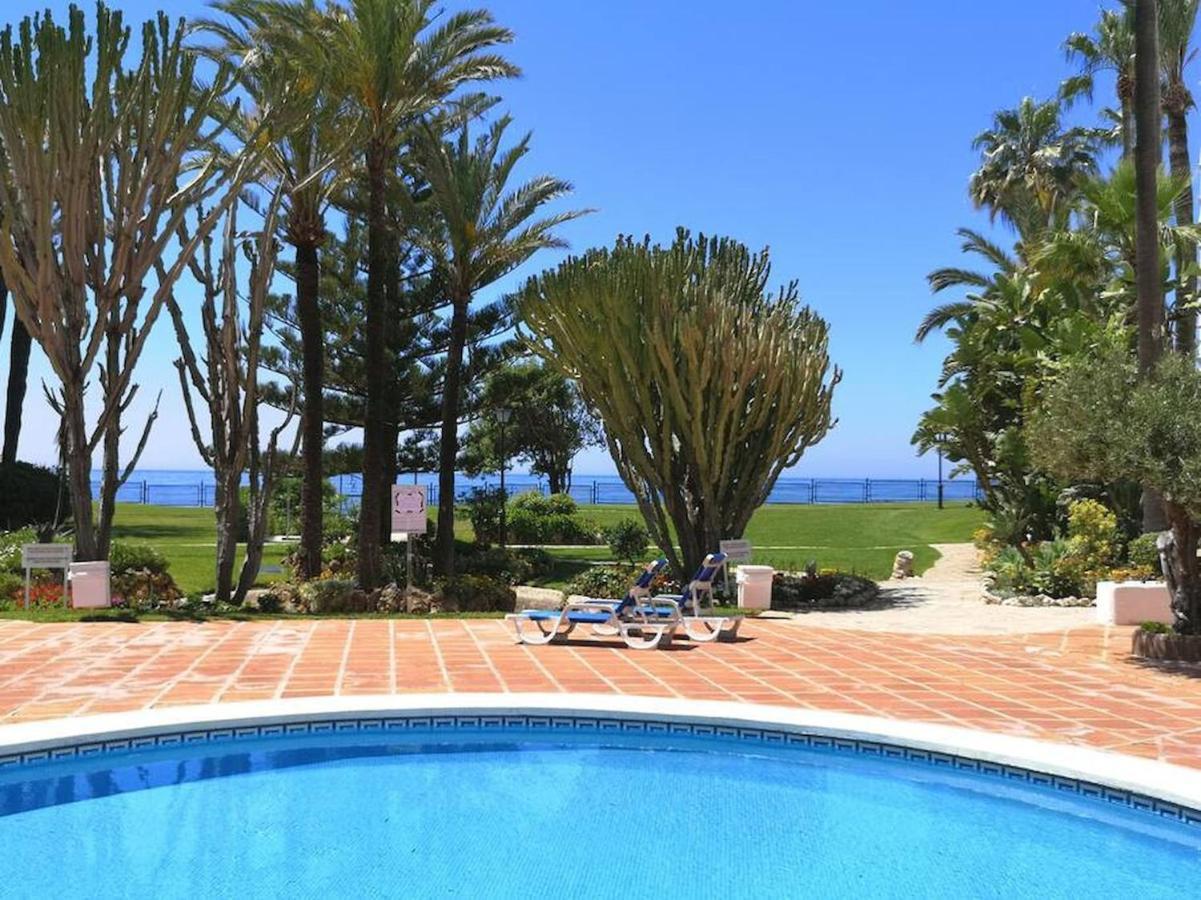 Amazing 3Bedroom Flat With Seafront Views & Pool By Sharingco Marbella Exteriör bild