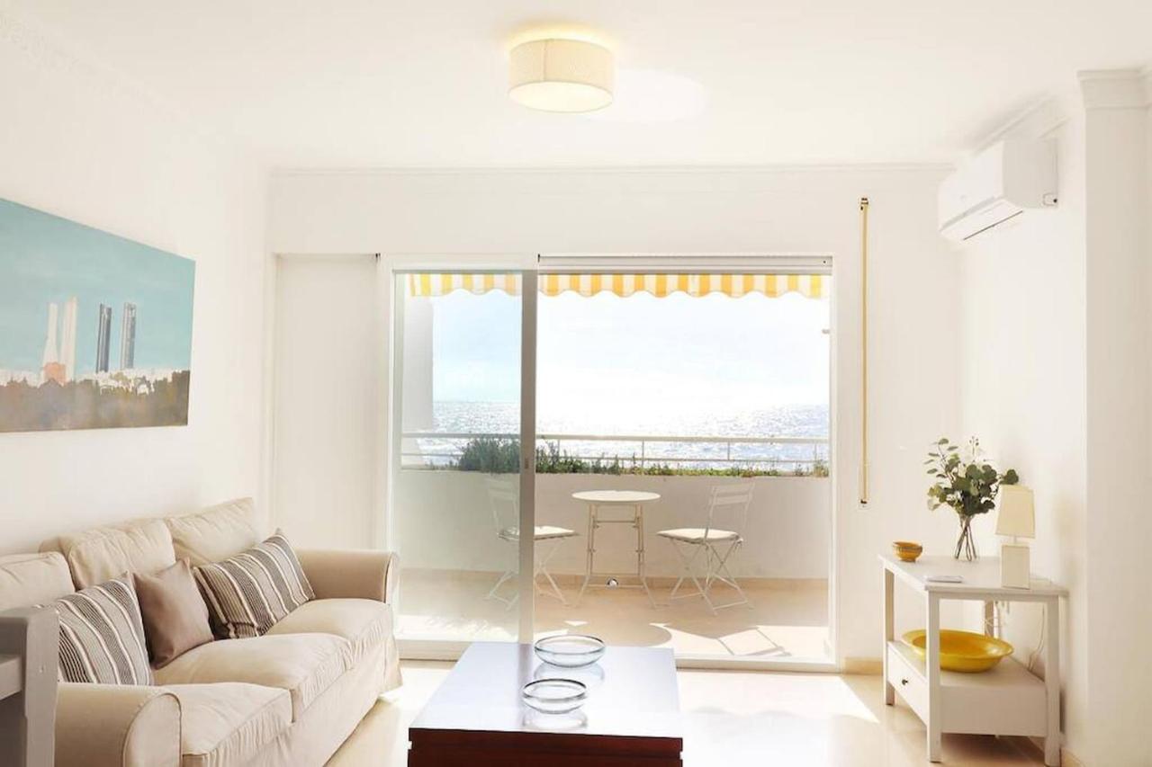 Amazing 3Bedroom Flat With Seafront Views & Pool By Sharingco Marbella Exteriör bild