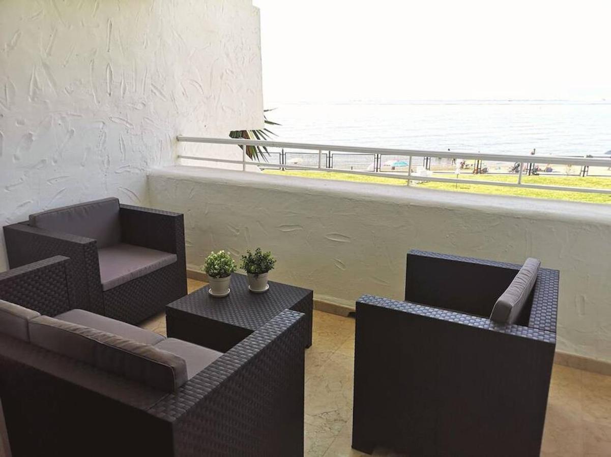Amazing 3Bedroom Flat With Seafront Views & Pool By Sharingco Marbella Exteriör bild